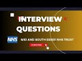 Faqs mid  south essex interview guide practice nhs interview nurses guide