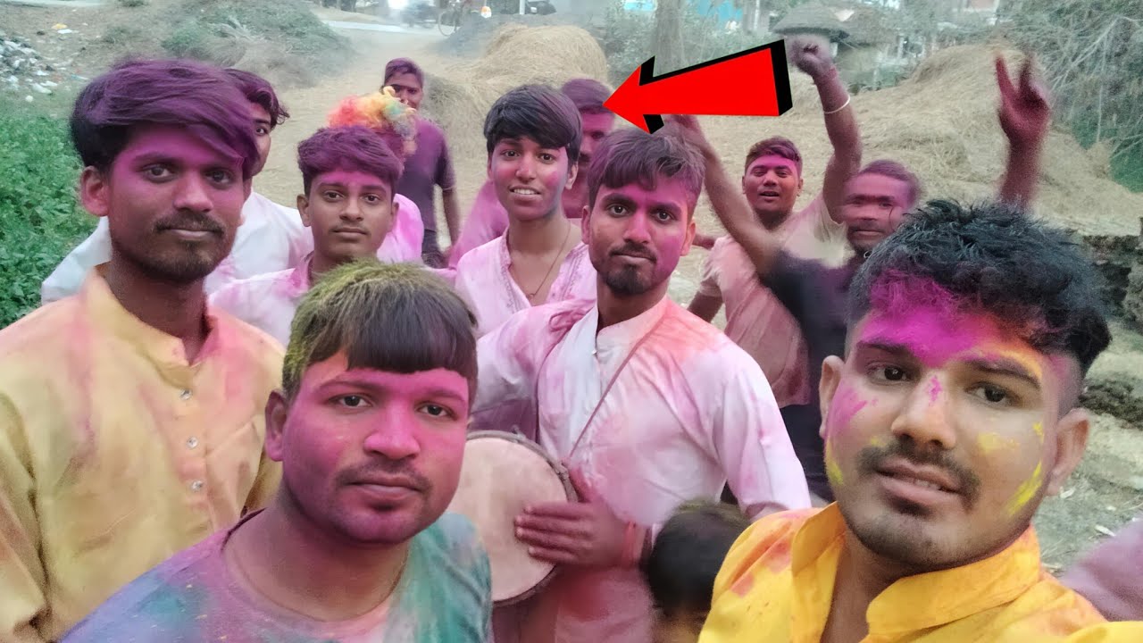 Holi vlog 2026। गांव के स्टाईल में बंपर होली।❤️🥰