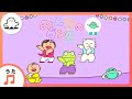 【赤ちゃんが喜ぶ歌】みんなのダンス~惑星~(うた:mekakushe)【赤ちゃんが泣き止む・喜ぶ動画】