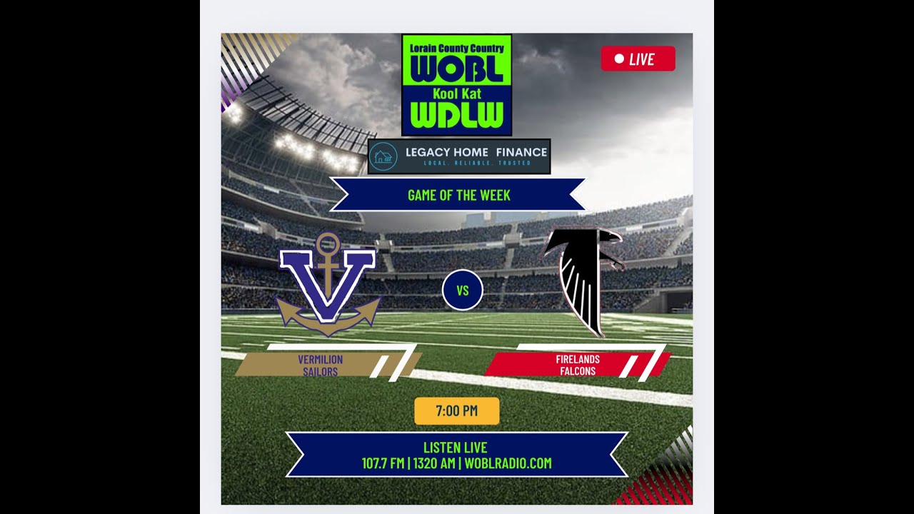 WOBL Game Of The Week Preview Vermilion Sailors @ Firelands Falcons