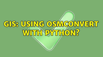 GIS: Using Osmconvert with Python?