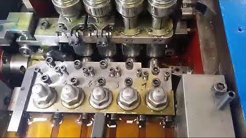 Forza3M -  9mm Monolithic bullet - production tooling working at a speed of  ≥125-250 ppm