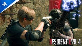 Resident Evil 4 Remake - {JOHN WICK STYLE  #3} - NO DAMAGE - Aggressive Gameplay PS5 - 4K-HDR