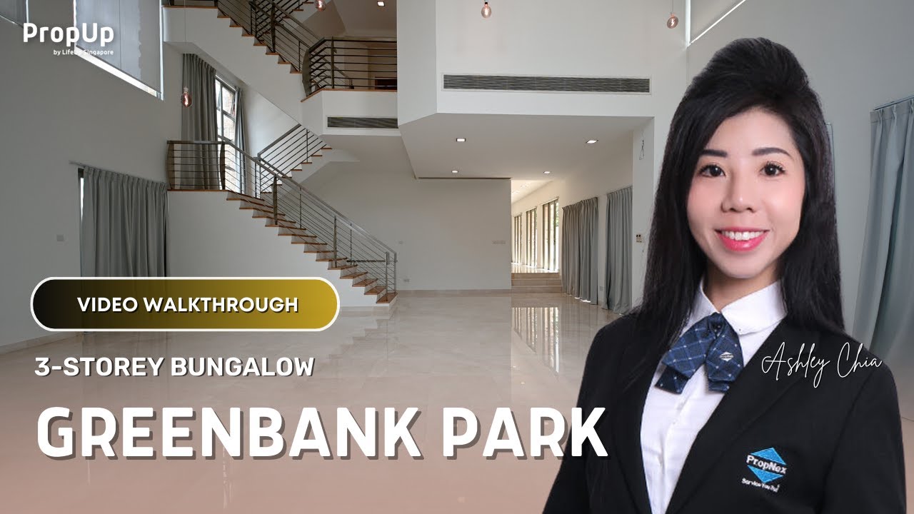 Greenbank Park 3-Storey Bungalow Video Walkthrough - Ashley Chia
