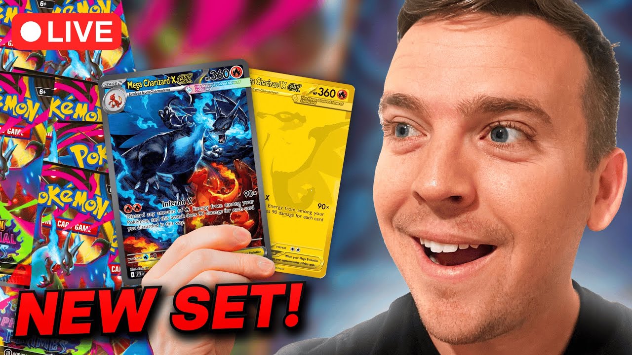 *LIVE* PHANTASMAL FLAMES CHARIZARD HUNTING! || !shop !quacks