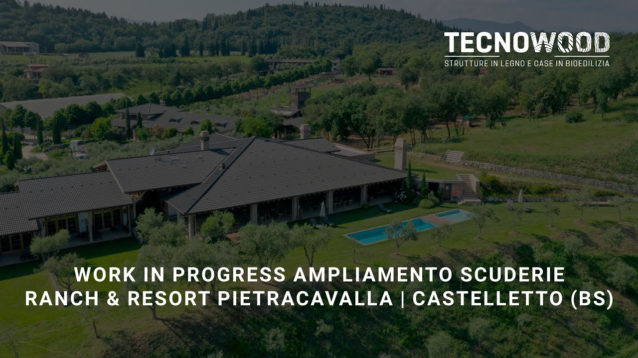 TECNOWOOD - work in progress ampliamento scuderie del Ranch & Resort Pietracavalla