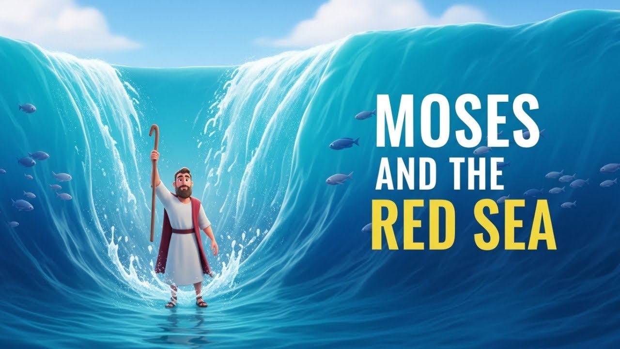 Moses and the Red Sea | Kids Bible Song | Kuwi Kids Tunes