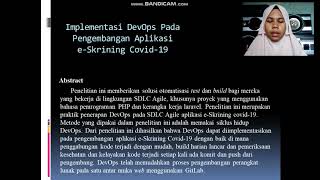 8. Rekayasa Perangkat Lunak Penjelasan Tentang Model DevsOps