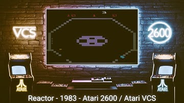 Reactor - 1983 - Atari 2600 ( Atari VCS )