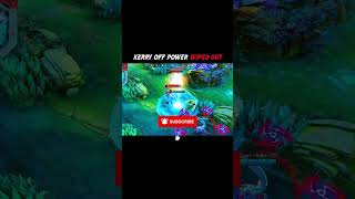 KERRY OFF POWER WIPED OUT #mlbb #gaming
