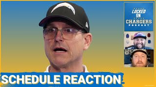 Schedule Reaction: Chargers Start and End With Raiders | Toughest and Easiest Stretches