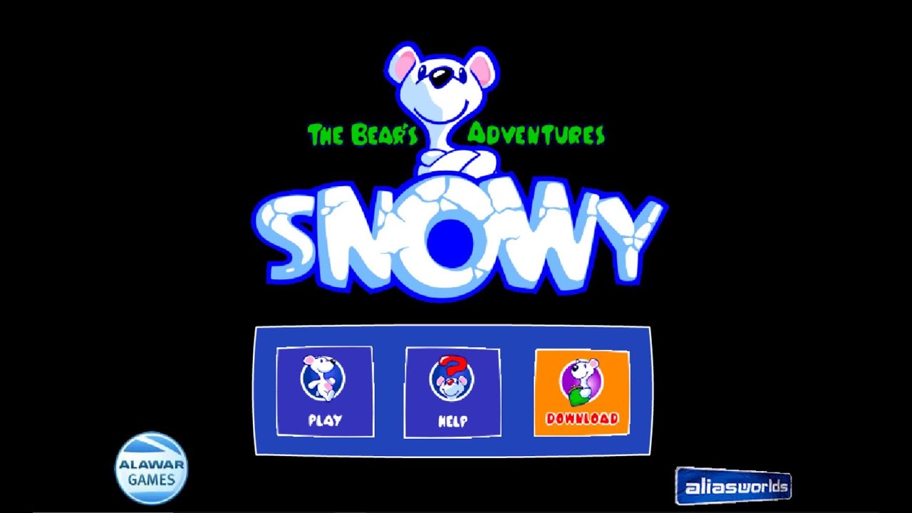 Snowy: The Bear's Adventures Gameplay | Old Flash Game (Demo Completed)
