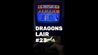 Dragon's Lair Walkthrough Part 23 (NES CRT TV) #dragonslair #dirkthedaring #princessdaphne #cinematr