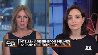 Intellia, Regeneron complete first systemic delivery of CRISPR in body