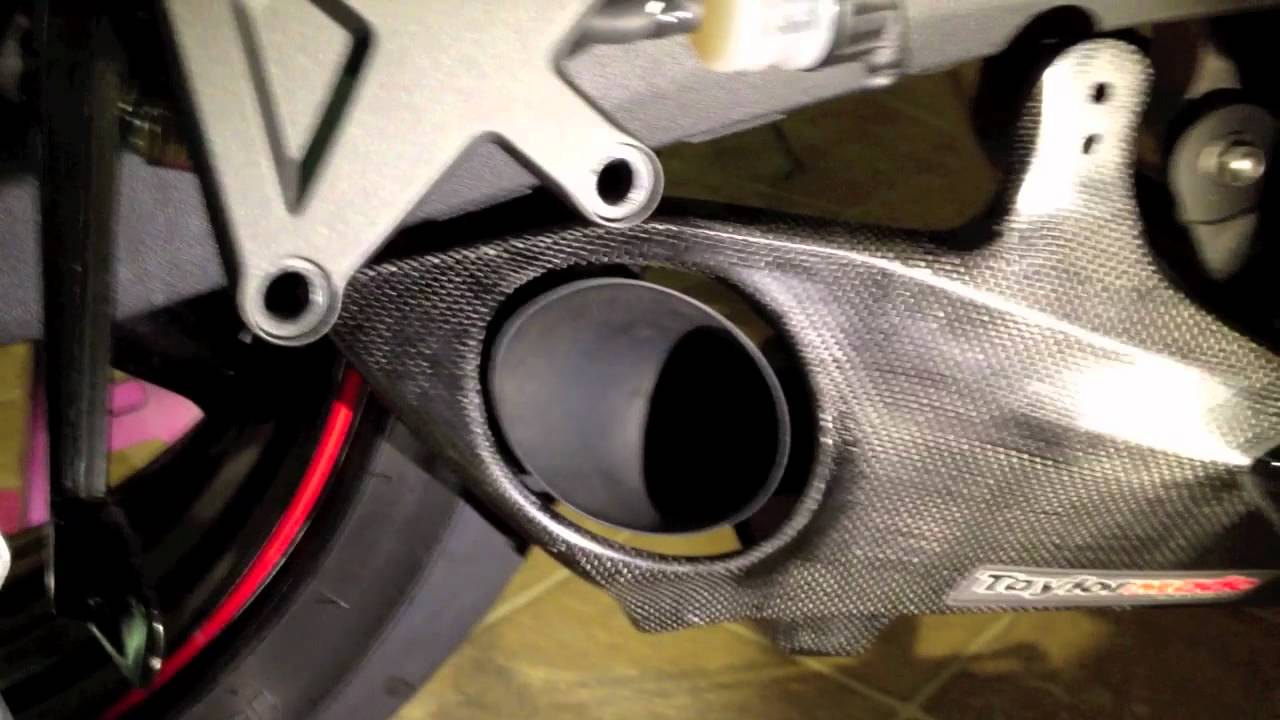 Fixing my TaylorMade Exhaust on a 2011 Kawasaki Ninja ZX10R YouTube