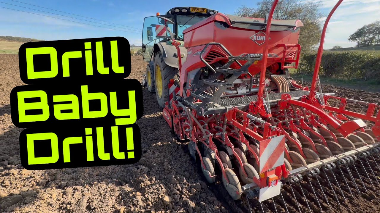 Сеем пшеницу, дети сажают рождественские ёлки! Фермерство John Deere!