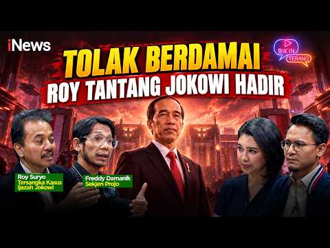 [FULL] ROY SURYO TOLAK BERDAMAI! SIAPKAN NOTA PERLAWANAN & TANTANG JOKOWI HADIR DI SIDANG!