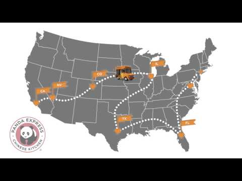 Panda Express Orange Chicken Love Food Truck Tour 30