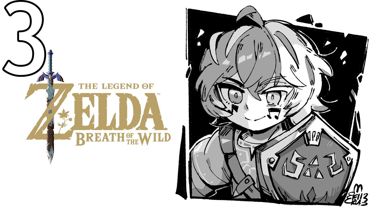 【BREATH OF THE WILD】 Still sick, but it's time for an adventure! Kakariko Village time