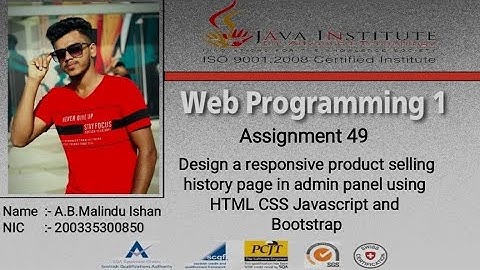 Design a responsive product selling history page in admin panel | Web project | Task 49