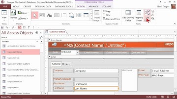 Microsoft Office Access 2013 Tutorial: Setting Tab Stops on Forms | K Alliance