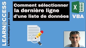 Excel VBA - Comment trouver la Dernière Ligne d"un Tableau