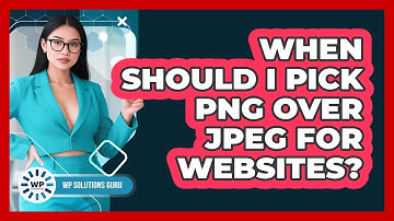 When Should I Pick PNG Over JPEG For Websites?