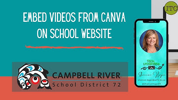 Embed Canva Video Files on Website