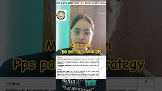 PPS Pass Strategy 🔥 | Pehle Ye Unit Karo | C Programming | B.Tech 1st Year#pps#aktuexam#btech1styear