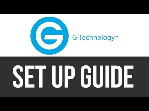G-Technology G-Drive How To Install / Set Up External Hard Drive on Mac | Manual | Setup Guide