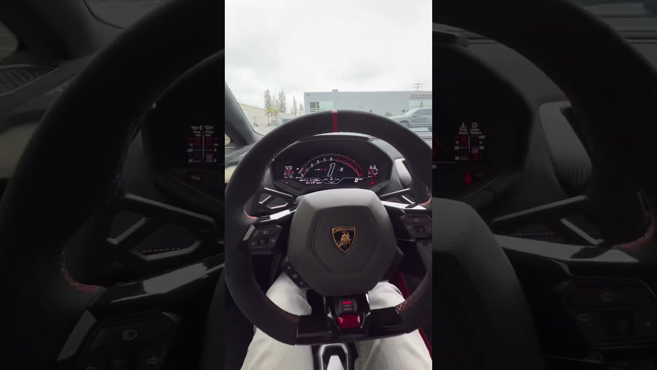 This Is How You Drive A Lamborghini Huracan