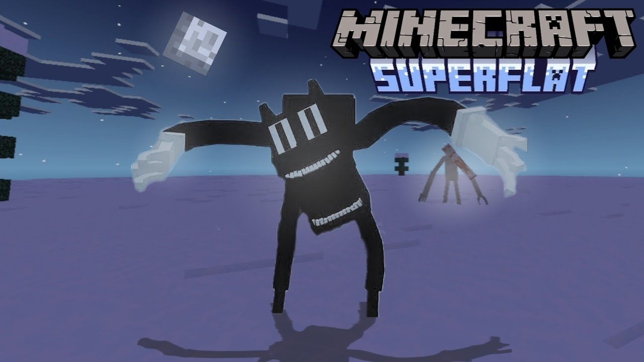 Surviving A Frozen SuperFlat WasteLand... #2 [MCPE/MCBE]