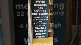 Guinness World Records World’s Largest Jigsaw Puzzle WOW