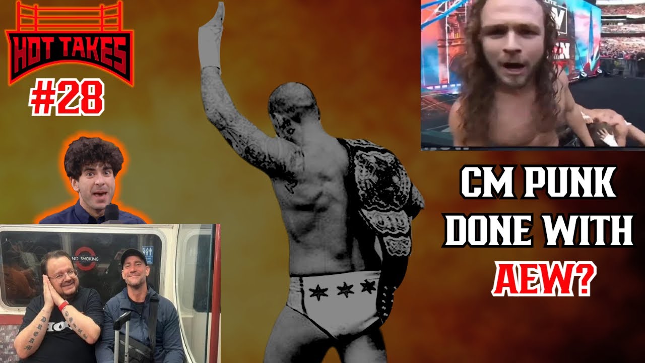 CM PUNK VS JACK PERRY BACKSTAGE FIGHT! Hot Takes Ep. 28