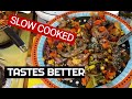 I eat this slow cooked vegetable pasta meal almost every day