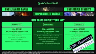Xbox Game Pass Changes To Essential, Premium and Ultimate - Gaming News Flash