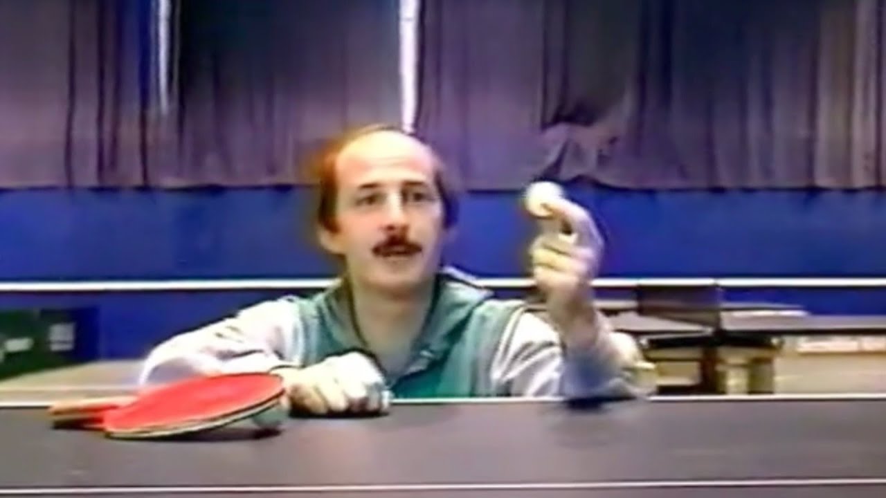 RETRO Jacques Secretin éducateur sportif au club de Levallois - Ping