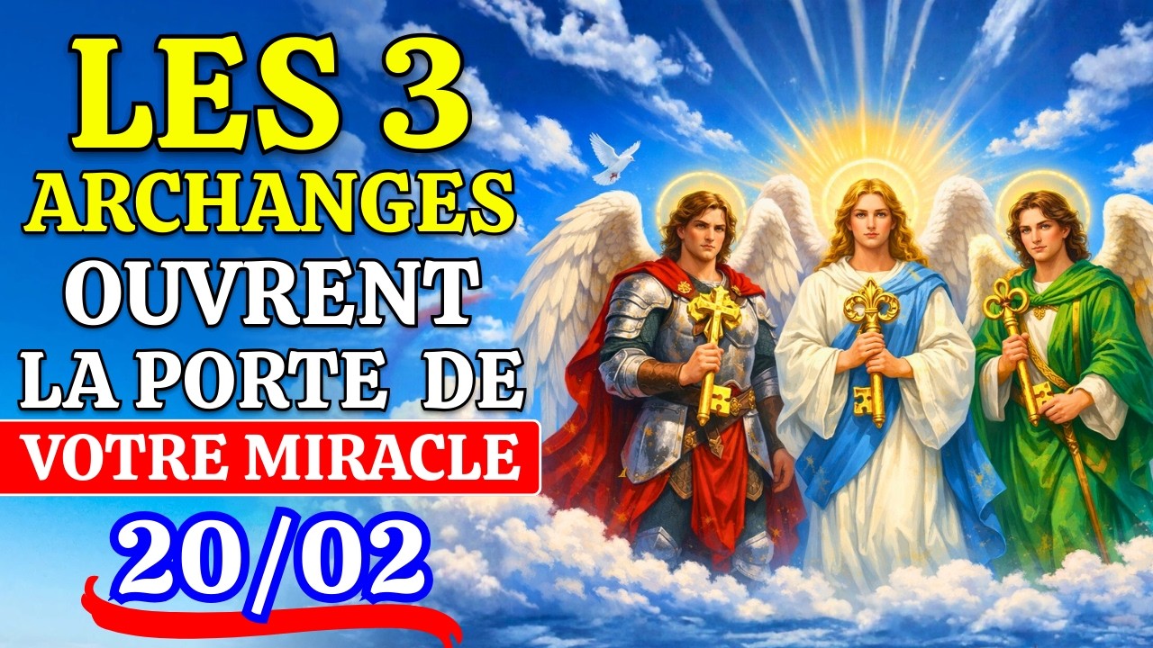 ARRÊTEZ TOUT ET ÉCOUTEZ ! Les 3 Archanges sont déjà chez vous (Le miracle commence maintenant)