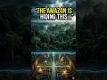The GIANT structures hidden in the Amazon jungle. #archaeologyhistory #shorts