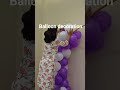 easy balloon decoration for birthday party