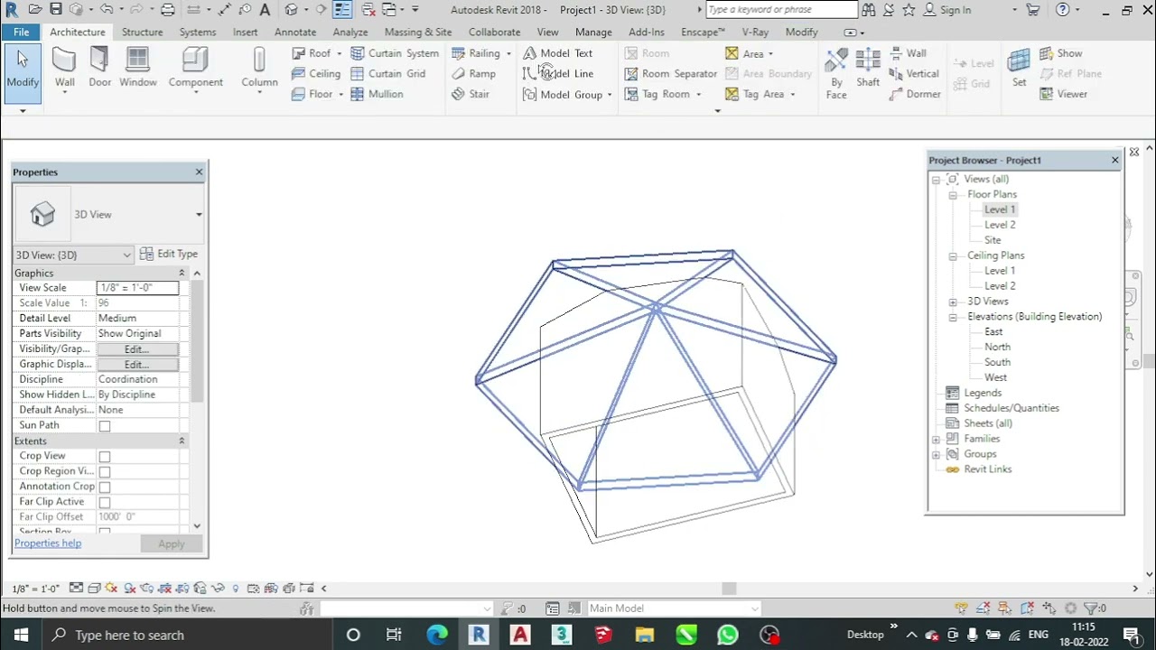 7 Revit Architecture Tutorial | How to Create a Roof by Footprint – Step-by-Step Guide