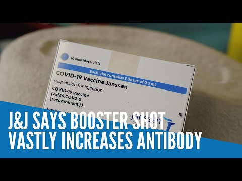 J&J says booster shot vastly increases antibdody