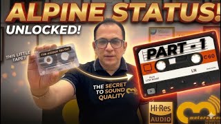 CASSETTE PLAYER connected via ALPINE STATUS DSP at Motorsounds in TATA HEXA  - ANALOG RESURRECTION 