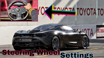 Project Cars 2 Steering Wheel SETTINGS | Steering wheel settings in PROJECT CARS 2
