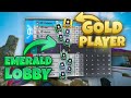 INSANE Aim GOLD Says He&#39;s In ELO Hell.. Then TOPFRAGS on EMERALD Lobby