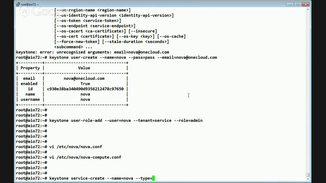 Icehouse - OpenStack 2 node deployment - Compute Service - YouTube