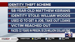 Man convicted in decadeslong identity theft that led to his victim being jailed