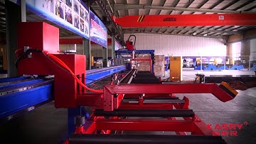 Fully automatic cnc plasma beam robot/h beam coping /beam profiling cutting machine