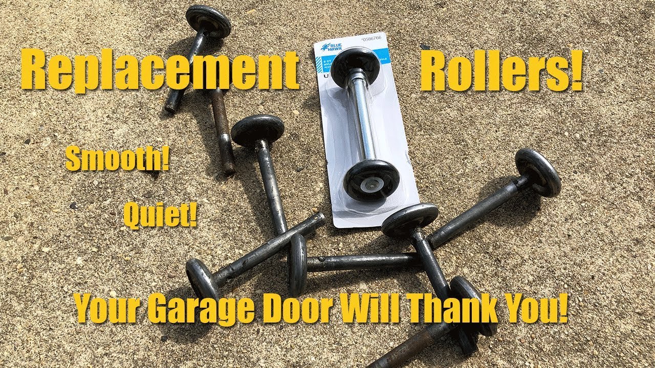 Replacing Garage Door Rollers YouTube