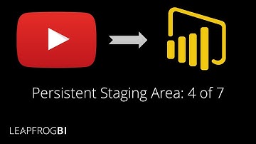 YouTube Analytics in Power BI - Persistent Staging Area